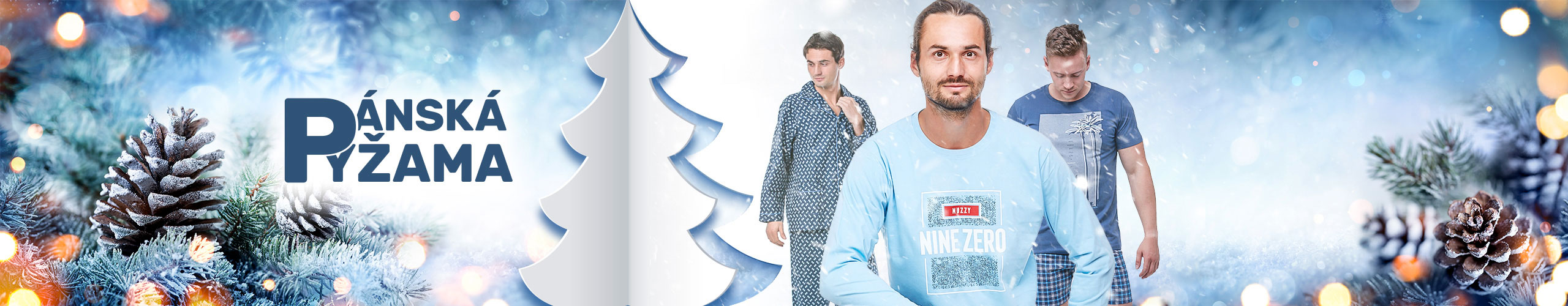 Pánská pyžama, vánoce, zima 2022/2023